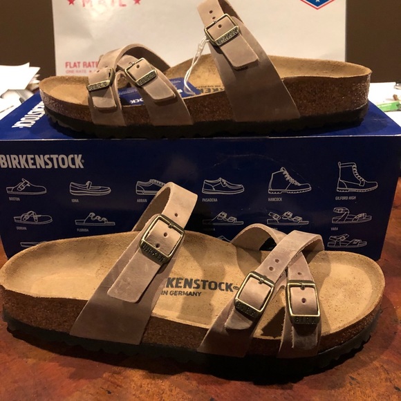 birkenstock franca tobacco